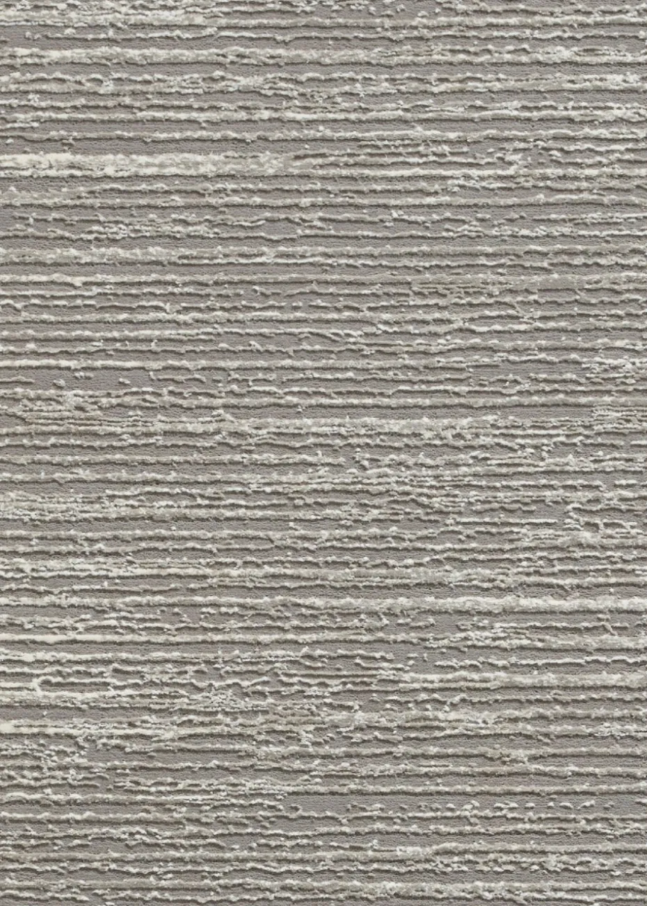 Think Rugs Flores Grey Modern Rectangle Rug