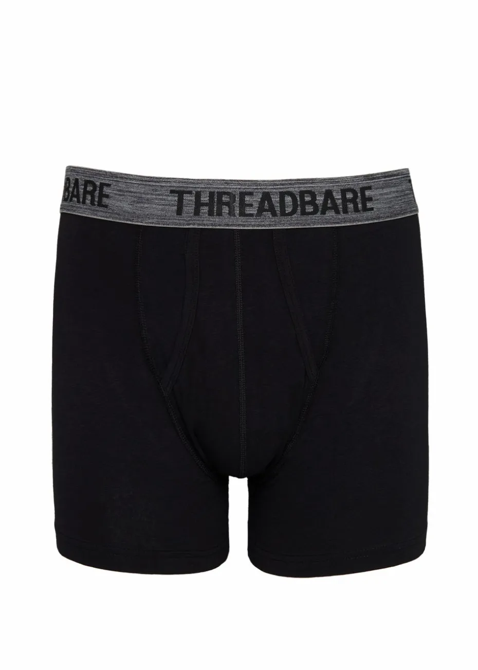 Threadbare Black 10 Pack A-Front Trunks