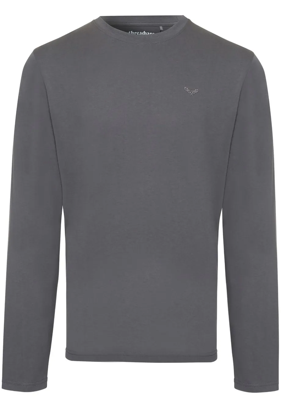 Threadbare Blue 5-Pack Assorted Long Sleeve Cotton T Shirts