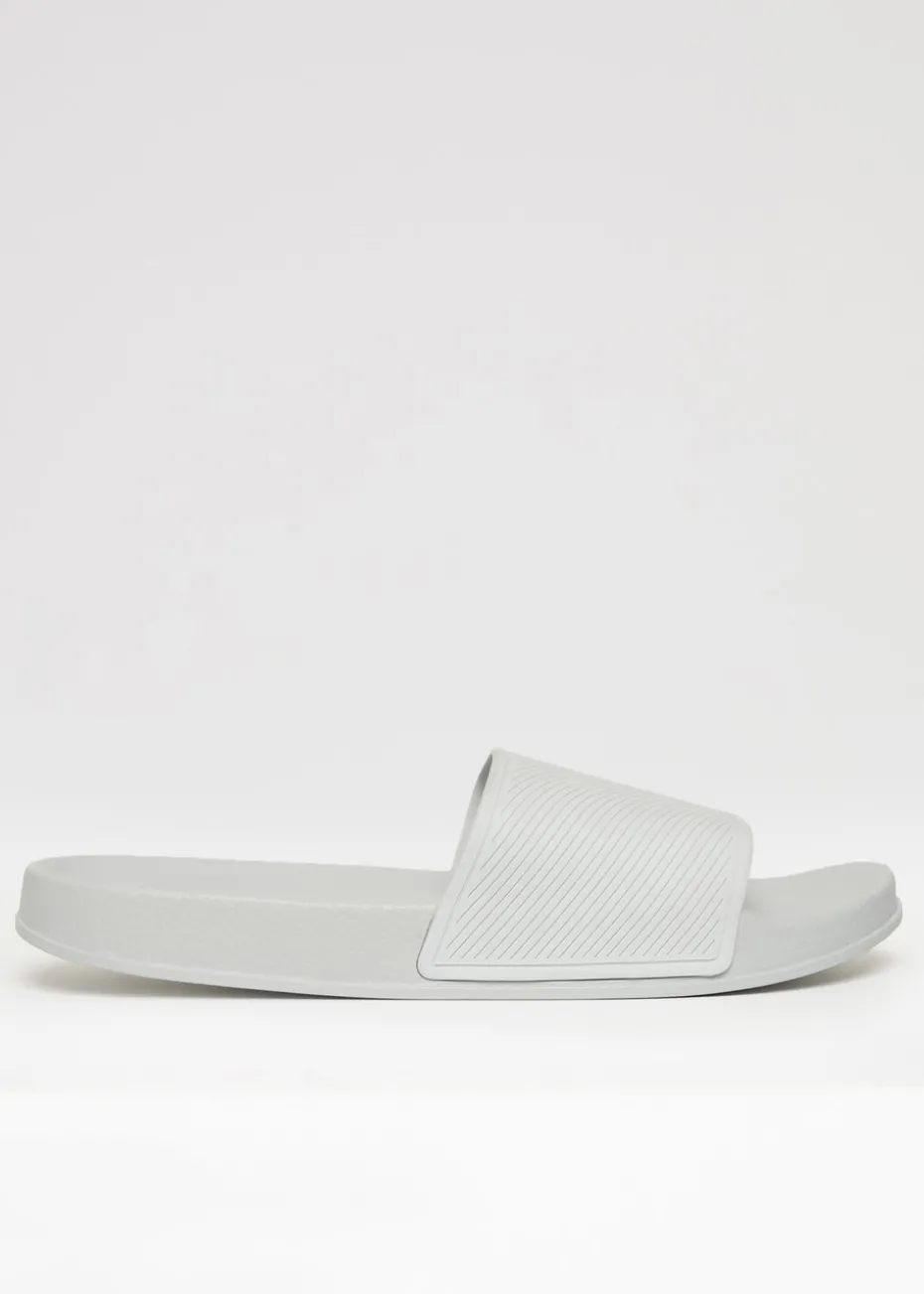 Threadbare Grey Lightweight Sliders