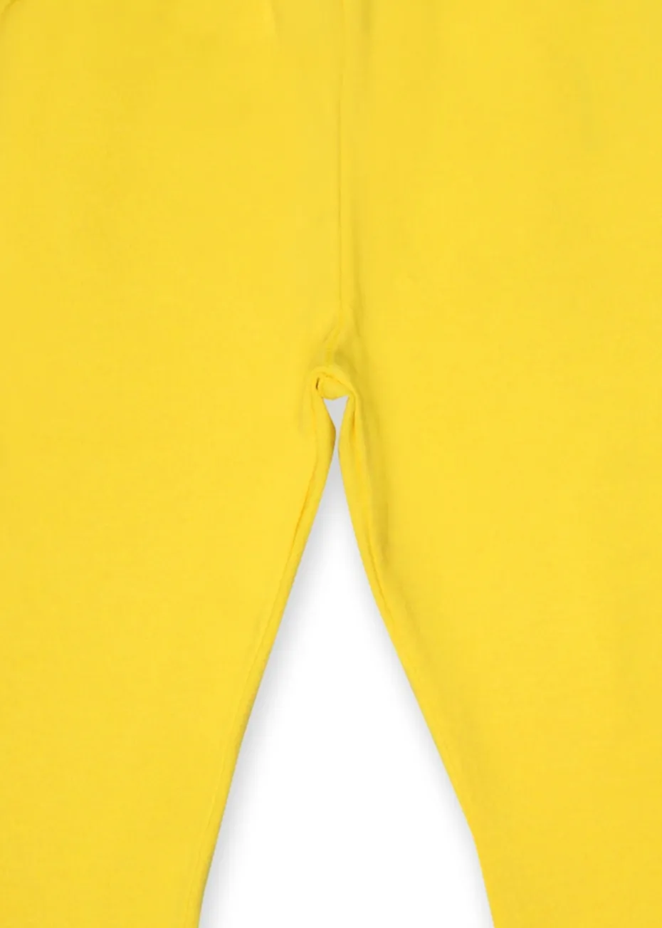 Toby Tiger Organic Yellow Basic Leggings (6 months - 8 years)