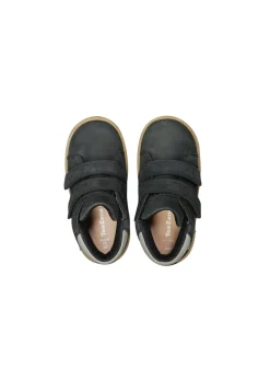 ToeZone Boys Black Grayson Nubuck Rip Tape Boot (Younger 4 - Younger 10)
