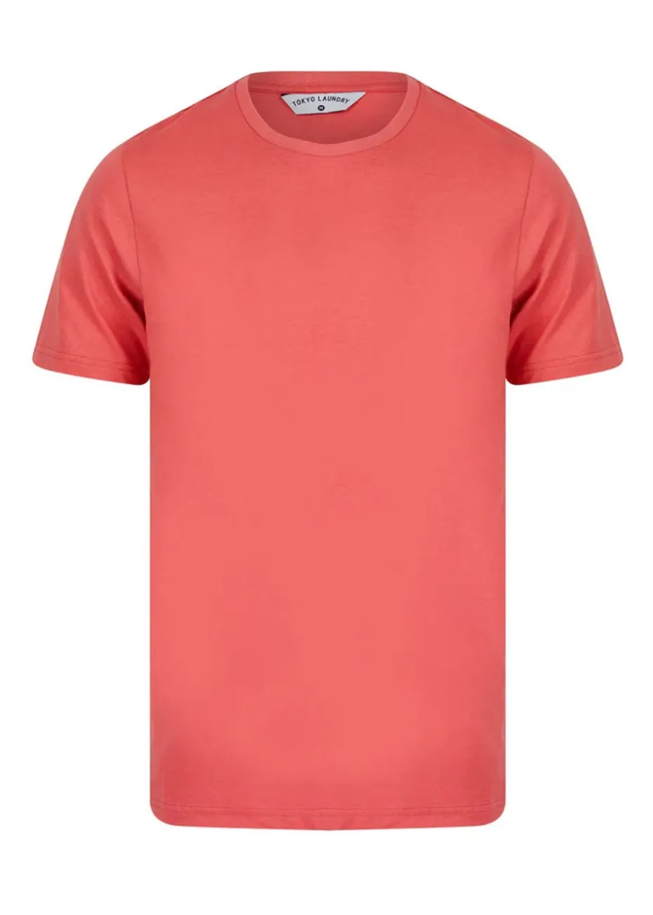 Tokyo Laundry Blue Cotton 5-Pack Short Sleeve T-Shirts