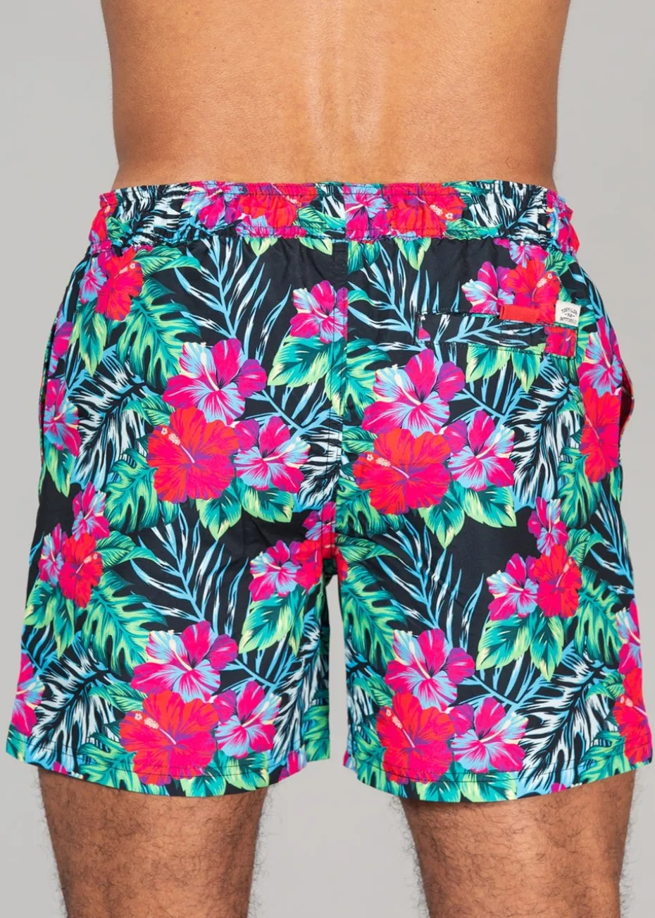 Tokyo Laundry Blue Printed Swim Shorts 2-Pack