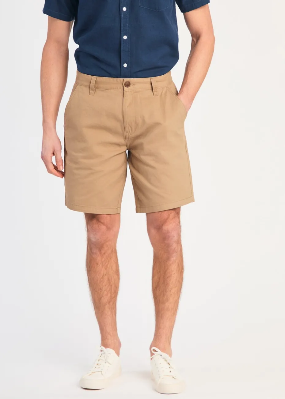 Tokyo Laundry Stone Cotton Chino Shorts