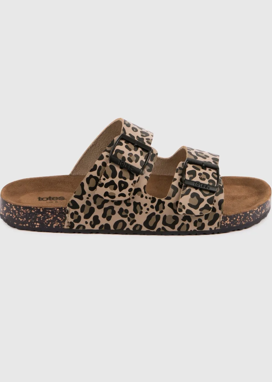Totes Animal PU Double Buckle Slider