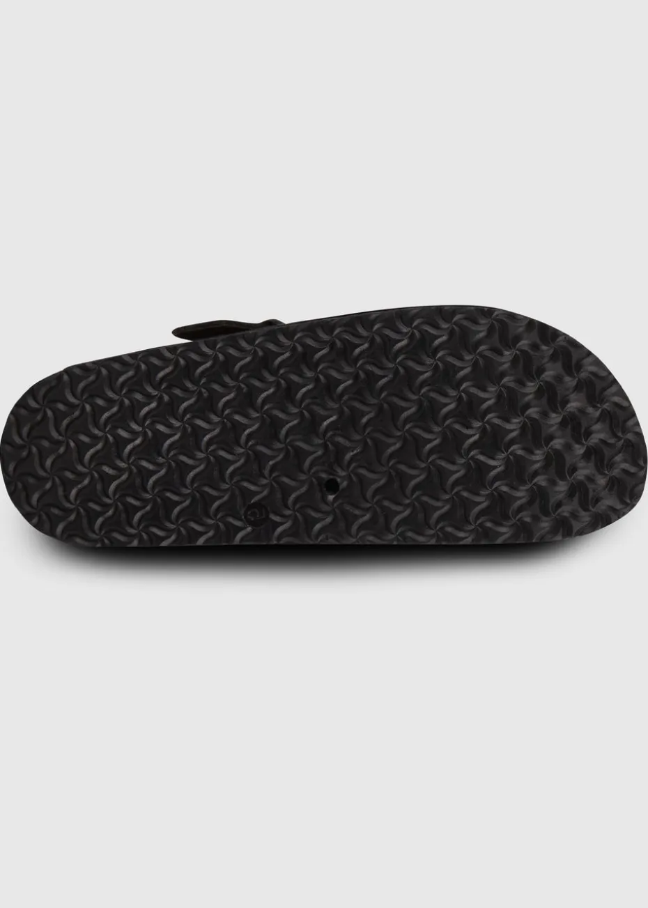 Totes Black Microsuede Clog