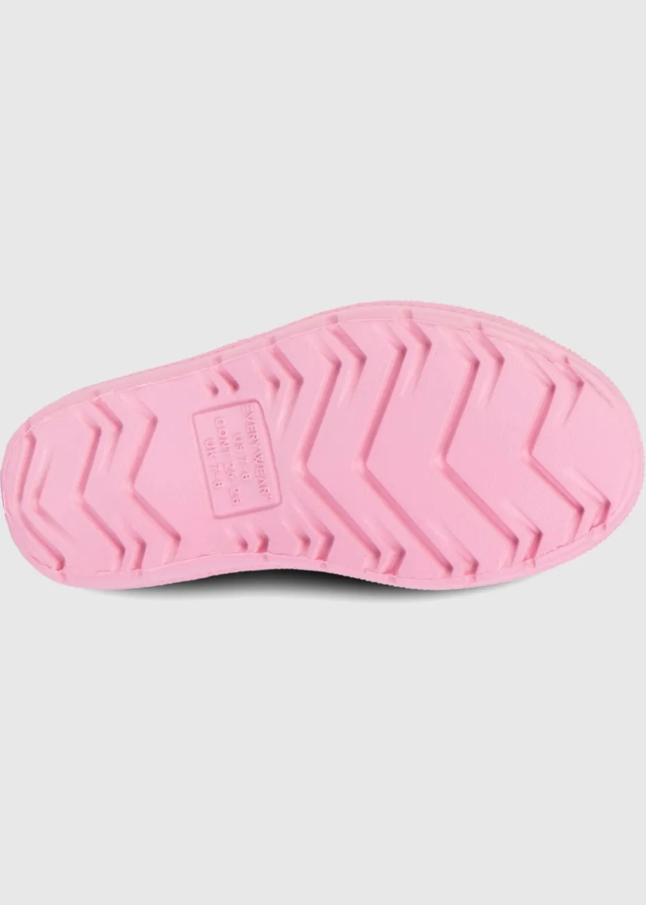 Totes Cirrus Pale Pink Kids Charley Rain Boot