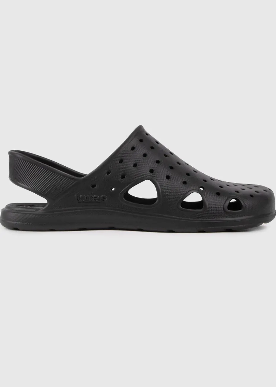 Totes Isotoner Black Clog