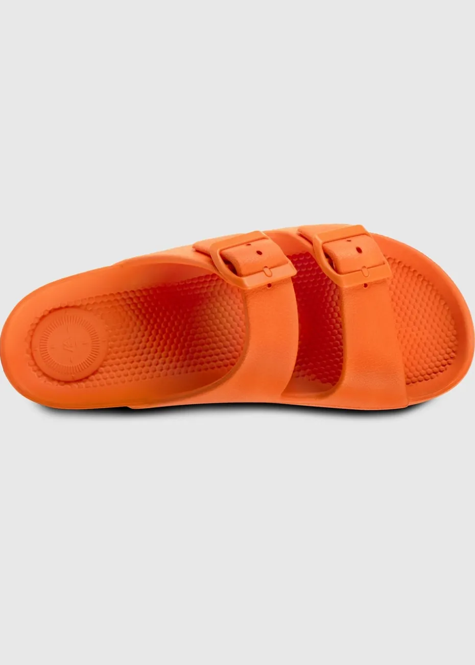 Totes Solbounce Orange Adjustable Double Buckle Slider