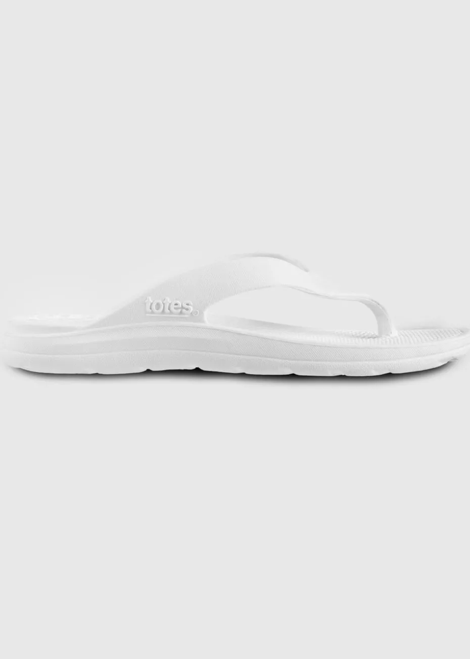 Totes Solbounce White Toe Post