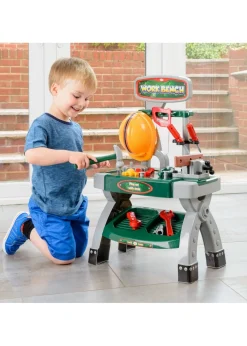 Toyrific Work Bench Play Set With Tools