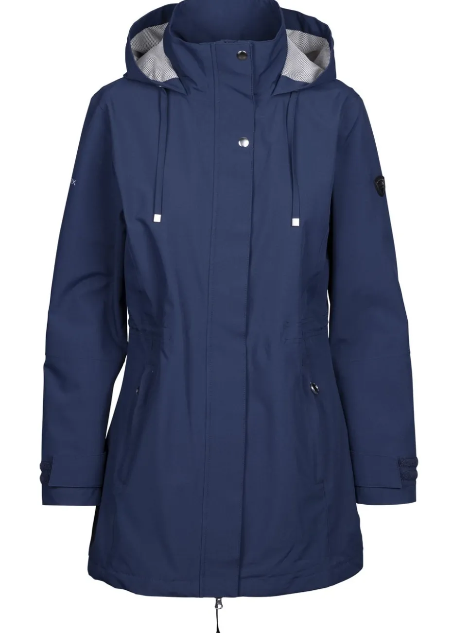 Trespass Navy Pavlina Waterproof Coat