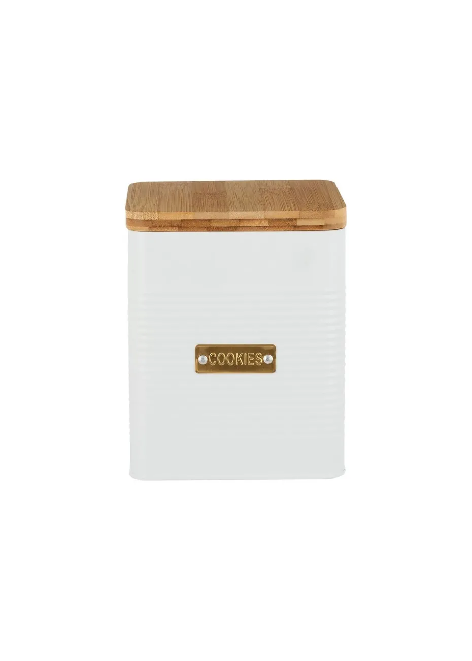 Typhoon Otto Square White Cookie Storage