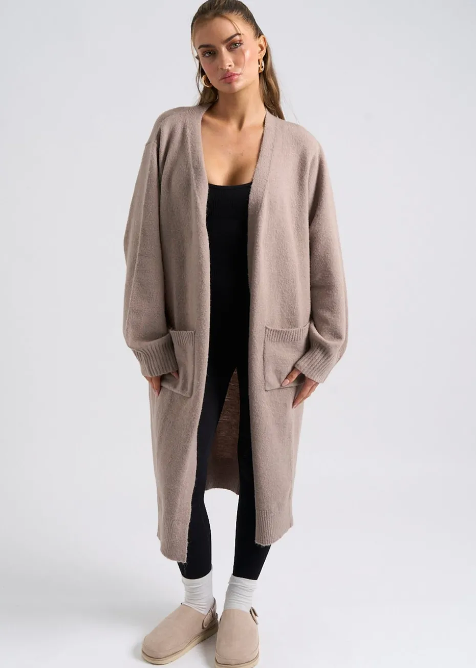 Urban Bliss Mink Longline Cardigan