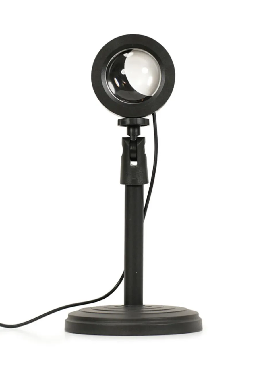 ValueLights Crescent Moon Projector Lamp Bedroom Night Light (24cm x 11.3cm x 11.3cm)
