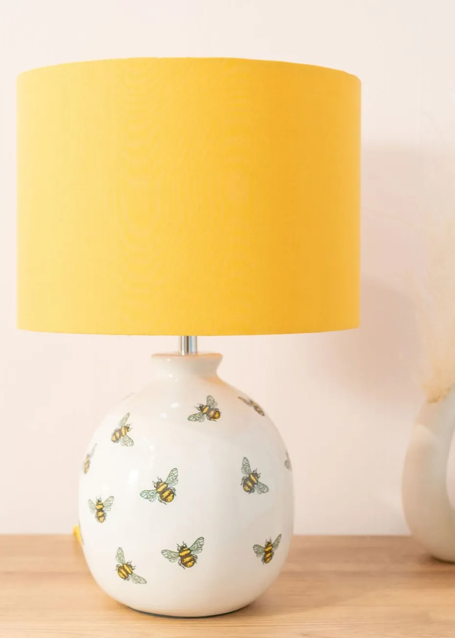 ValueLights Jayne Bee Ceramic Table Lamp (42.5cm x 28cm x 28cm)