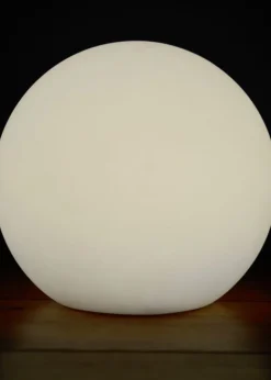 ValueLights Toka IP44 Colour Changing Rechargeable Garden Ball Light with Remote Control (40cm)