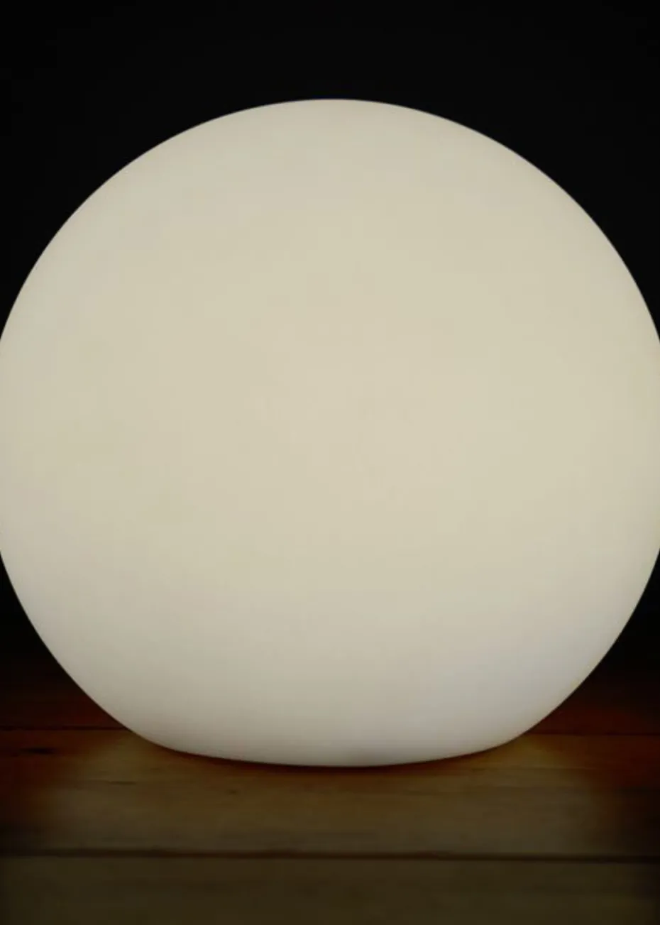 ValueLights Toka IP44 Colour Changing Rechargeable Garden Ball Light with Remote Control (40cm)