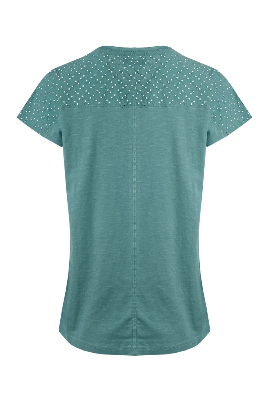 Weird Fish Blue Pernille Cutaway T-Shirt
