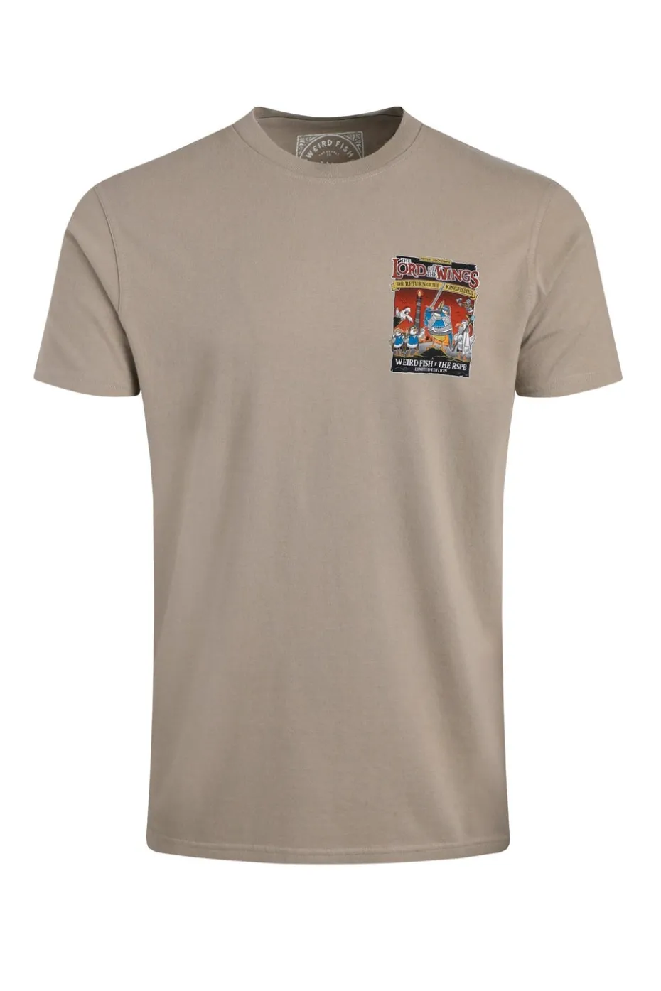 Weird Fish Cream The Lord of The Wings Artist T-Shirt