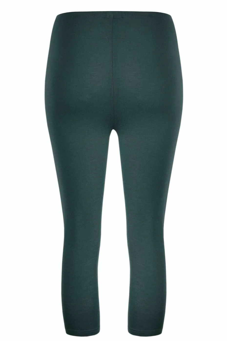 Weird Fish Green Blondie Cropped Leggings