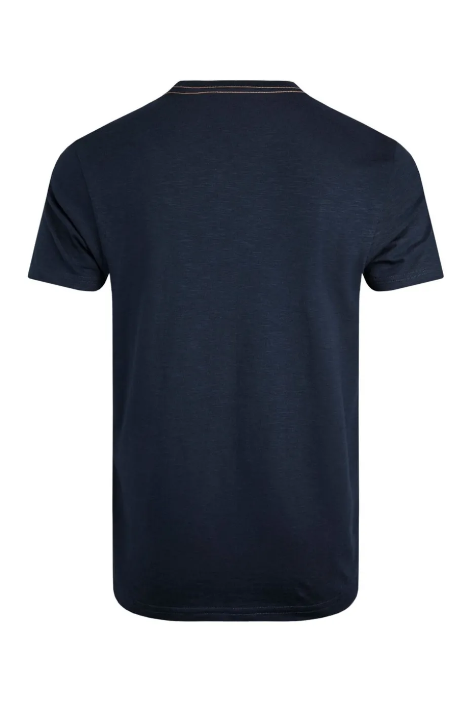 Weird Fish Navy Foothills Front Print T-Shirt