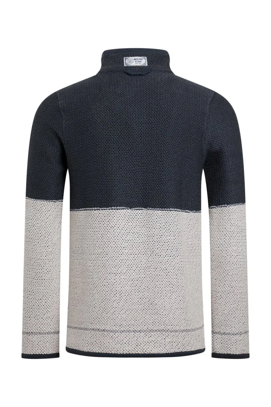 Weird Fish Navy Kielder 1/4 Zip Special Edition Macaroni
