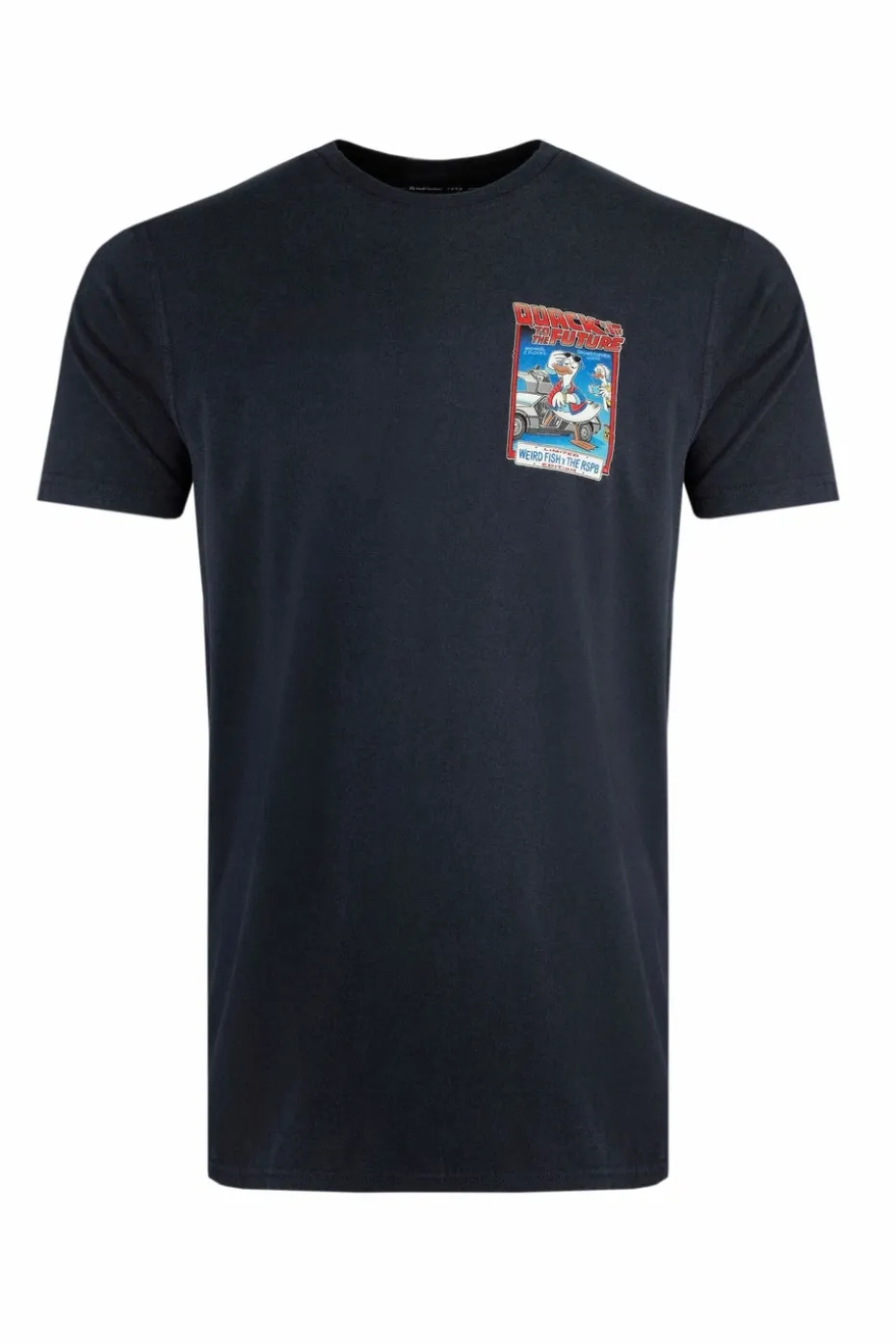 Weird Fish Navy Quack to the Future RSPB Collaboration Artist T-Shirt