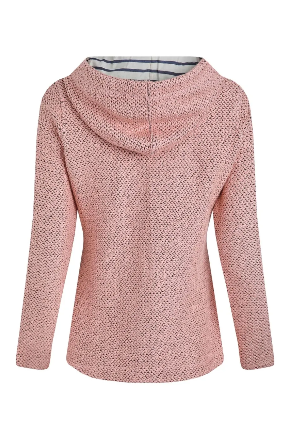 Weird Fish Pink Chicoa Full Zip Macaroni Hoodie