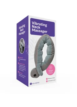 Wellbeing Grey Prezzybox Vibrating Neck Massager