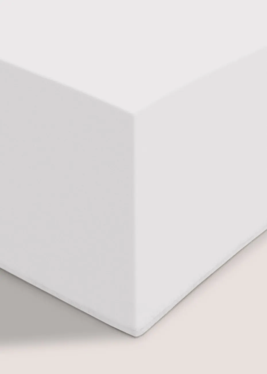 White Extra Deep Bed Sheet (180 Thread Count)