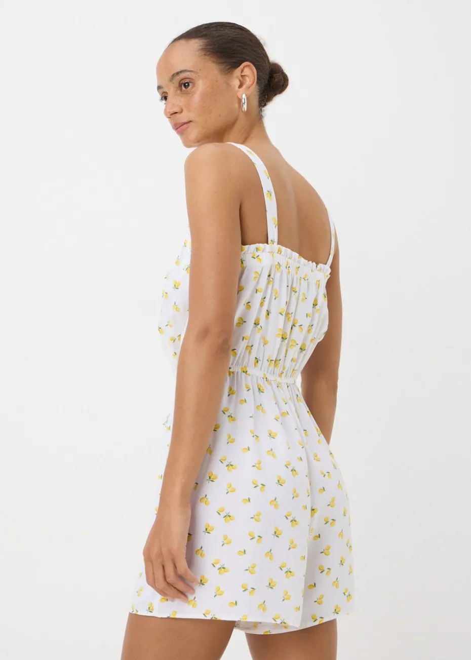 White Lemon Playsuit