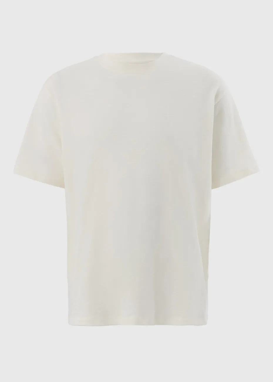 White Plain Slub T-Shirt