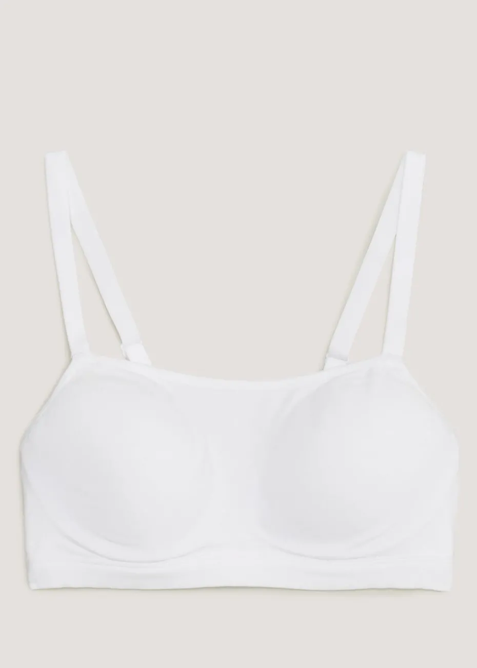 White Post Surgery Bra