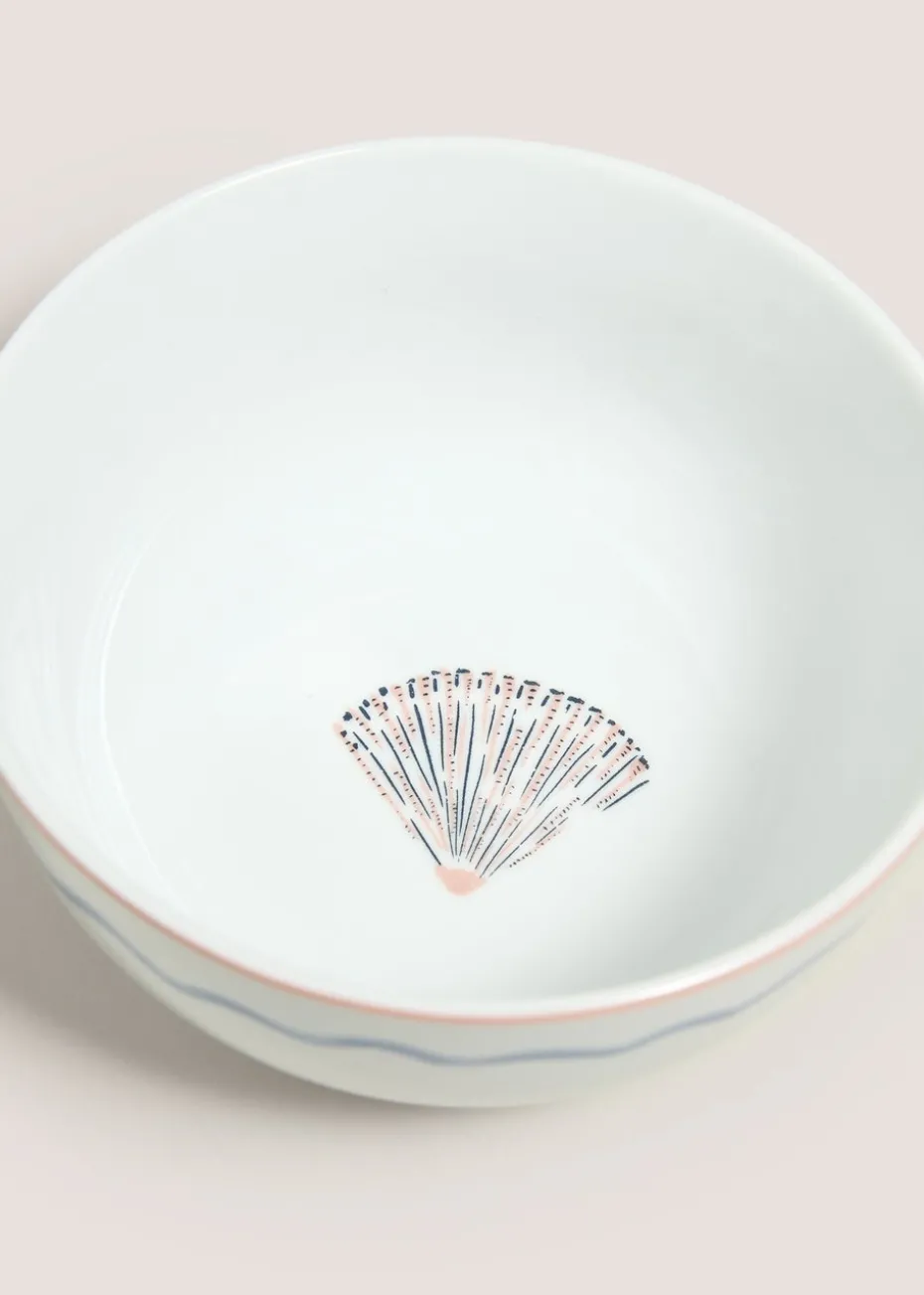 White Shell Bowl