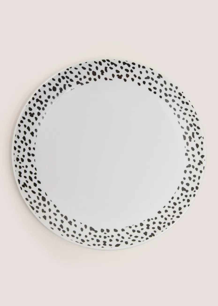 White Spot Dinner Plate