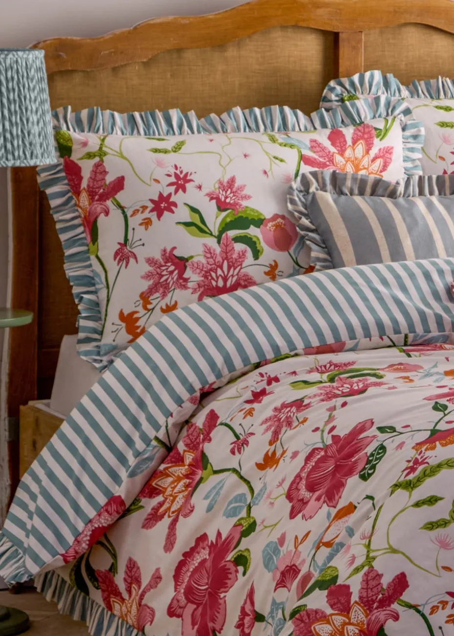 Wylder Claudia Floral Ruffle Duvet Cover Set