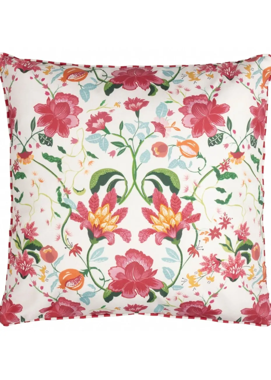 Wylder Nature Red Claudia Floral Outdoor Outdoor Cushion