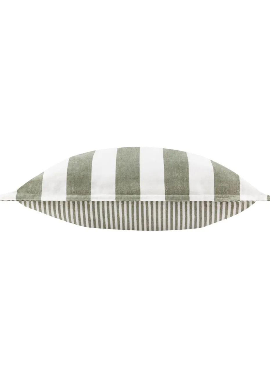 Yard Dark Green Hayle Cotton Outdoor Outdoor Cushion