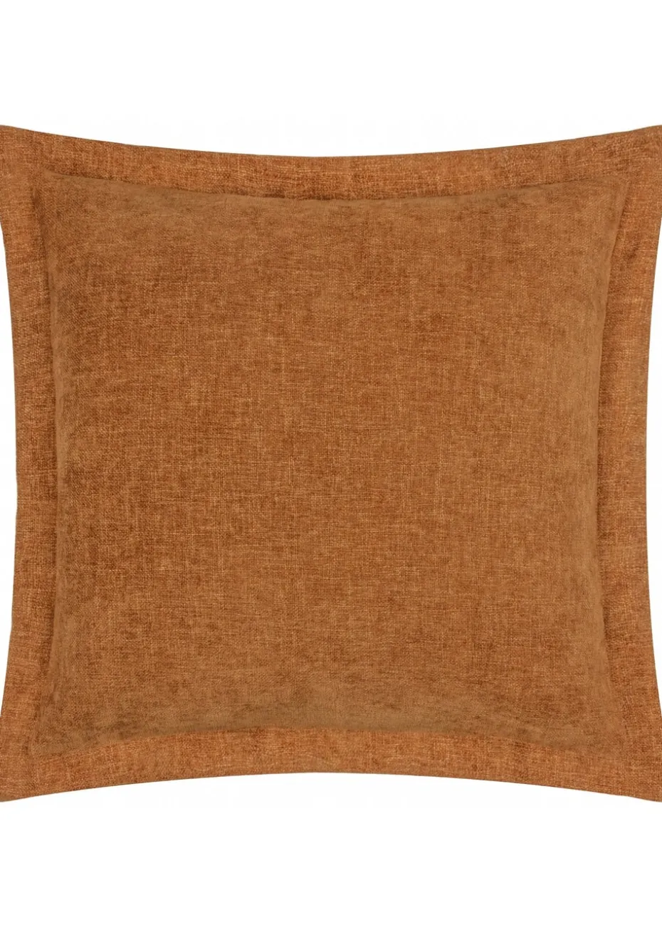 Yard Dune Chenille Rust Cushion (50 x 50 x 8 cm)