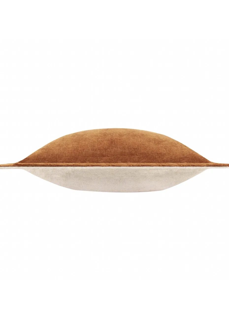 Yard Dune Chenille Rust Cushion (50 x 50 x 8 cm)